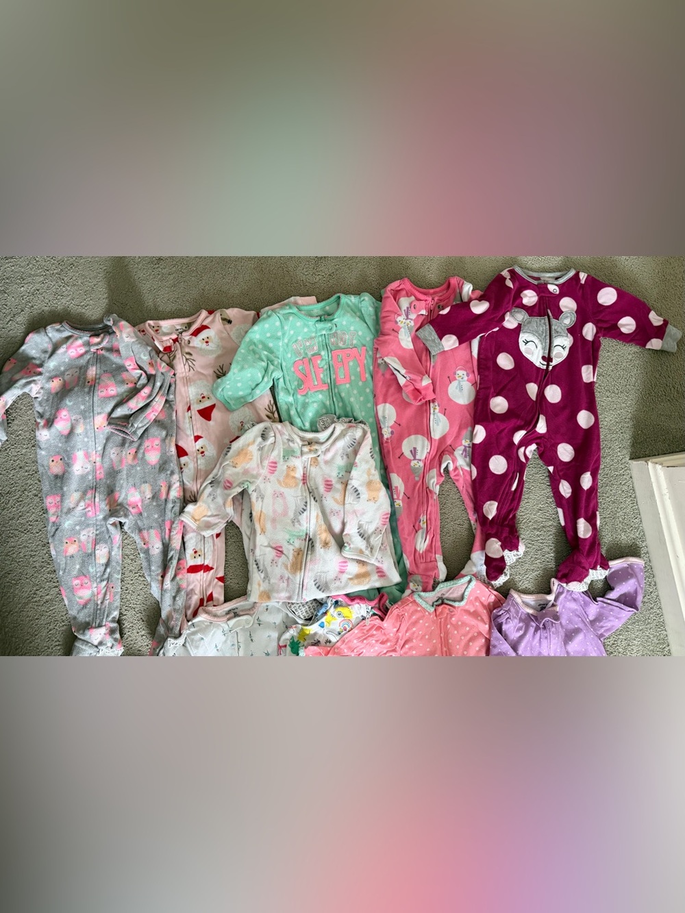 Footed pajamas - 12 Months
